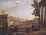 Claude Lorrain View of the Campo Vaccino ()mk05 china oil painting artist
